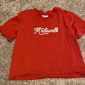 Red Madewell Top